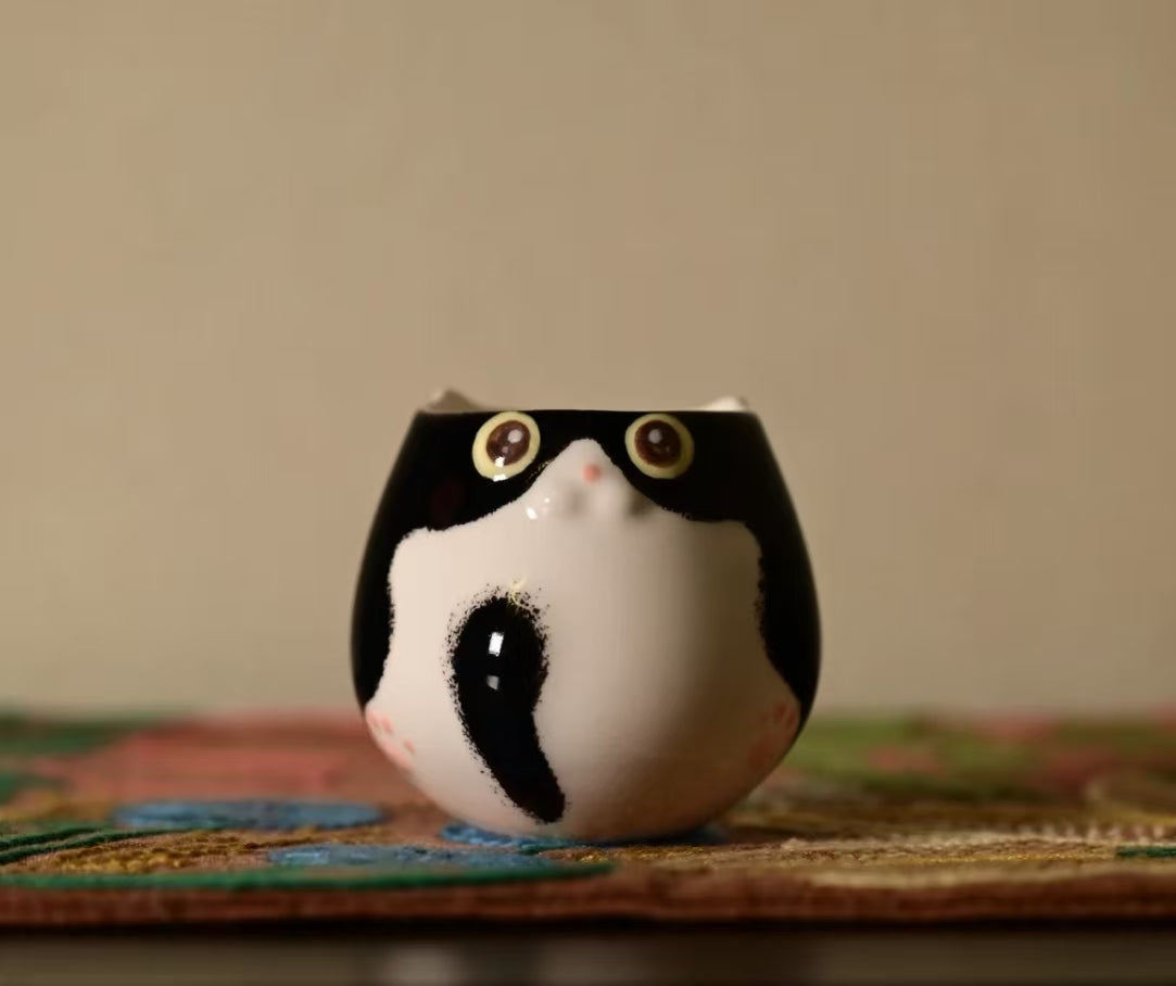 Cat Egg Handle Mug（samll size）