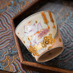 Dunhuang Wealth Magnent Lucky Cat Mug