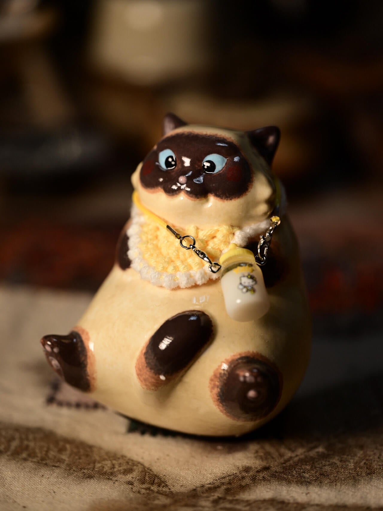 Cartoon Cat Figurines