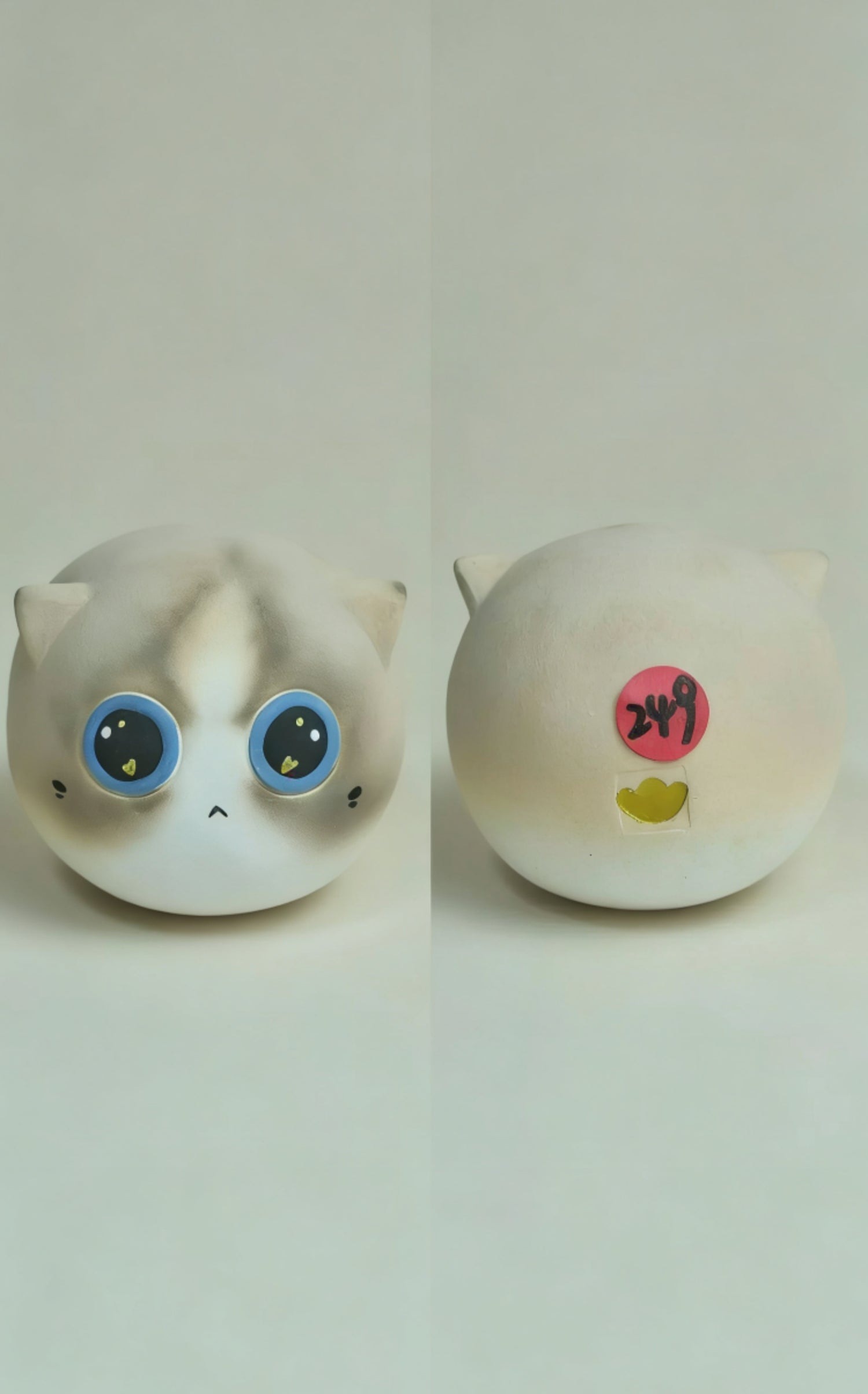 Medium Size Ceramic Cat Art Ornament(Gilt Editon)