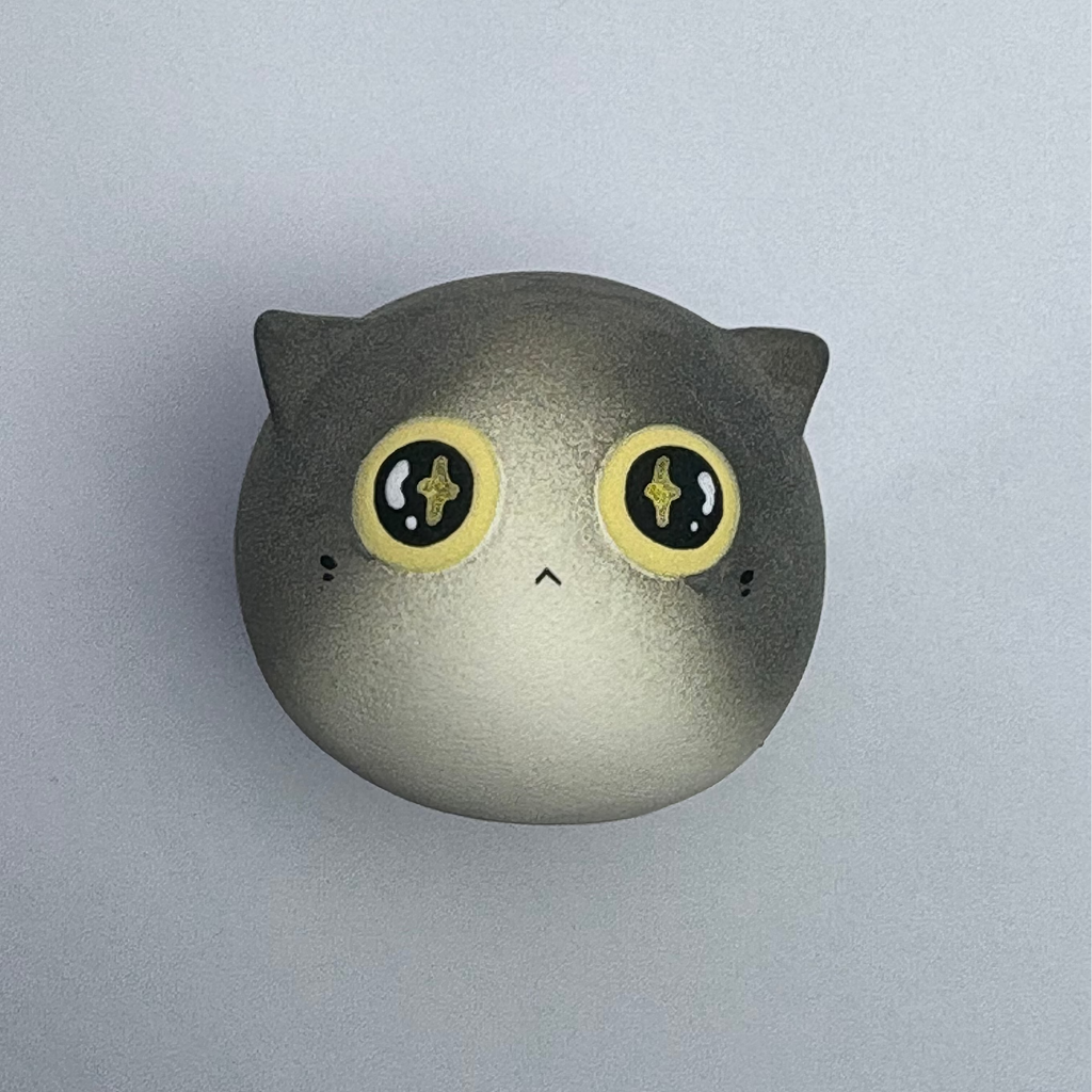 Small Blue & White Cat