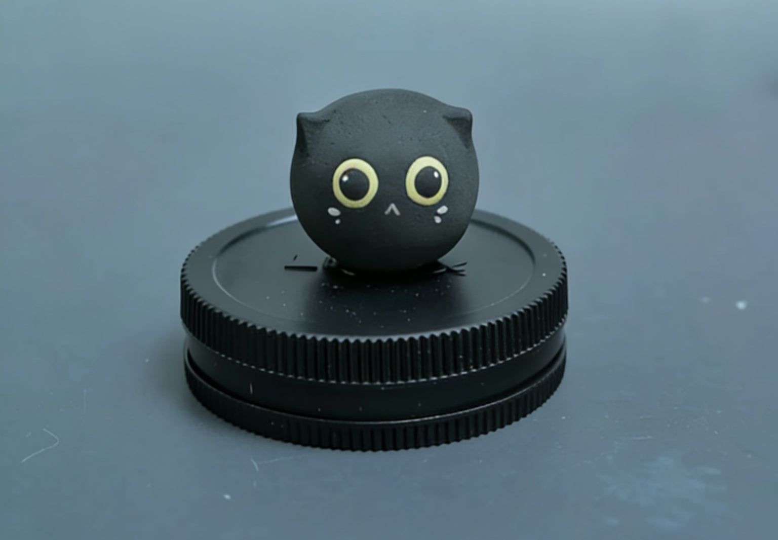 Mini Size Ceramic Cat Art Ornament