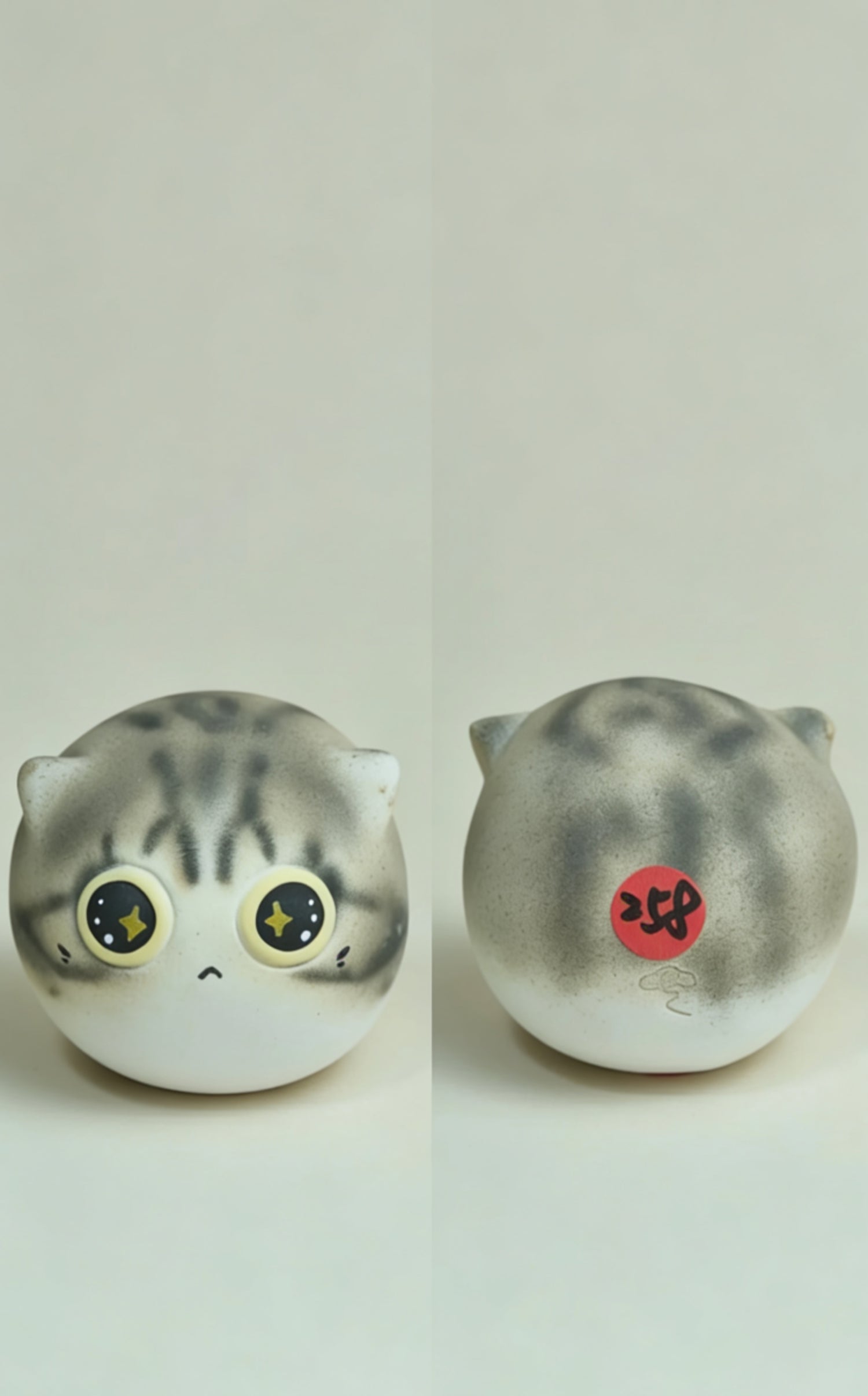 Medium Size Ceramic Cat Art Ornament(Gilt Editon)