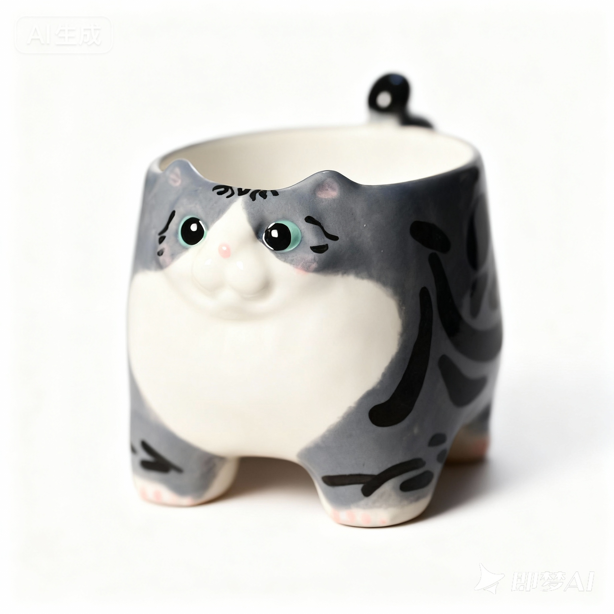 Cat Tail Mug