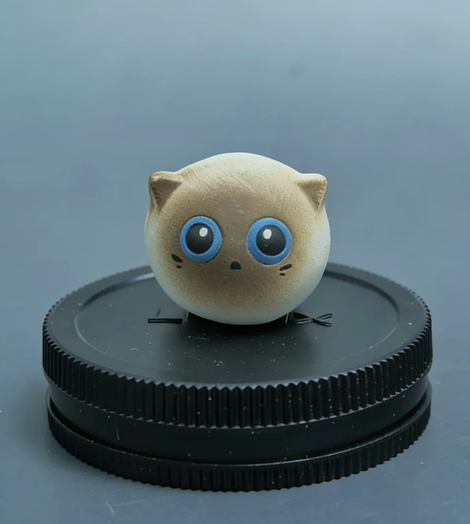 Mini Size Ceramic Cat Art Ornament