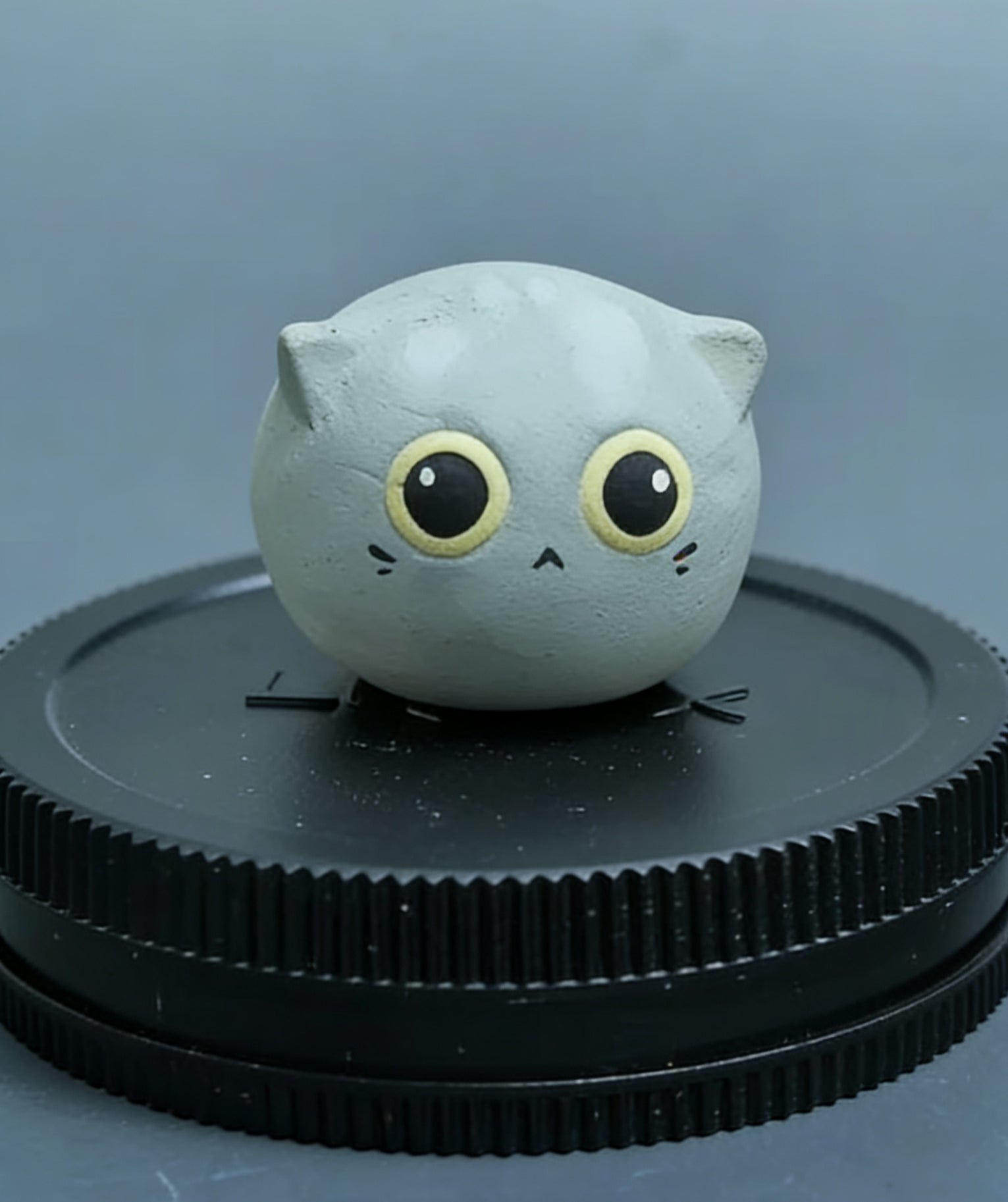 Mini Size Ceramic Cat Art Ornament